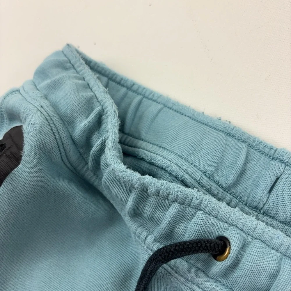 Nike Sweatpants Mens Medium Blue Fleece Joggers Zip Pocket Athletic FB8002-464